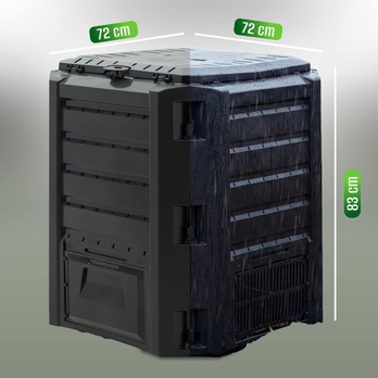 Kompostér DECOM 1 čierna 6