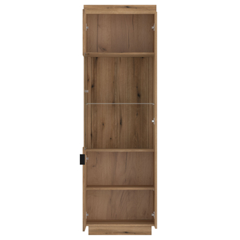 Vitrína DELAMAR DLAV01L dub evoke, ľavá 2