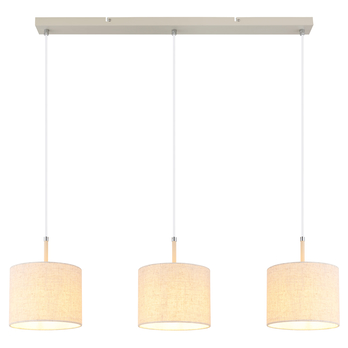 Závesné svietidlo DELEON 3 piesková 3