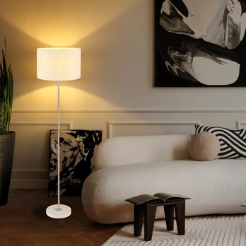 Stojacia lampa DELEON piesková 1