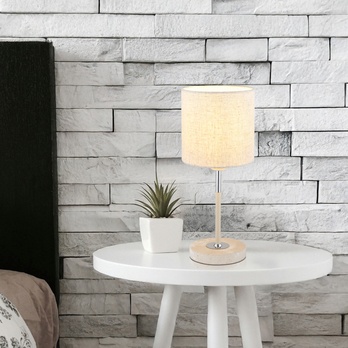 Stolná lampa DELEON piesková 1