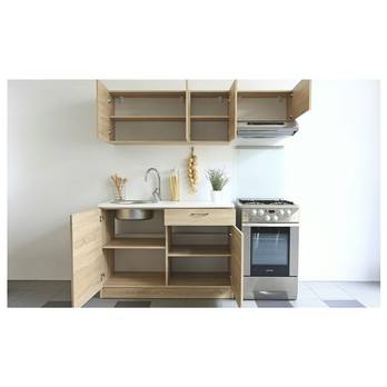 Kuchynská linka DELTA 180 cm, dub sonoma 1