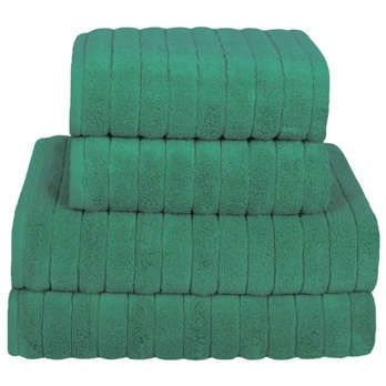 Osuška DELUXE tmavozelená, 70x140 cm 1