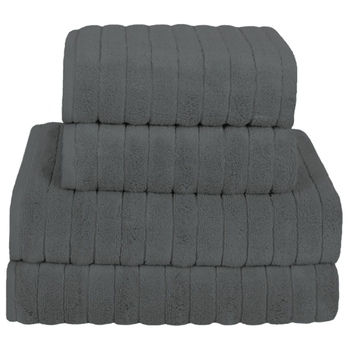 Osuška DELUXE grafitová, 70x140 cm 1