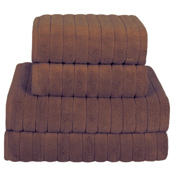 Osuška DELUXE tmavohnedá, 70x140 cm 1