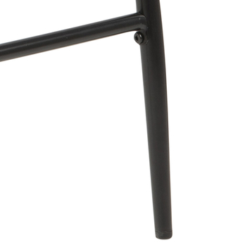 Barová stolička DEMINA sivá/čierna 6