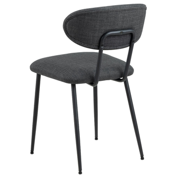 Jedálenská stolička DENISE sivá 5