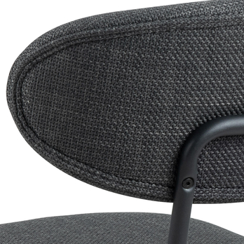 Jedálenská stolička DENISE sivá 8