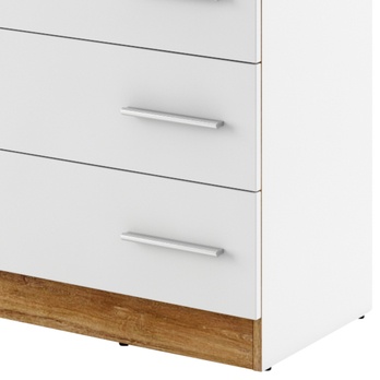 Komoda DENTRO dub stirling/biela 1