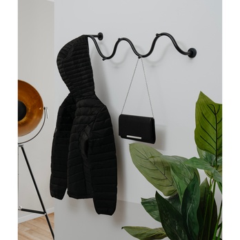 Nástenný vešiak DERBY čierna 3