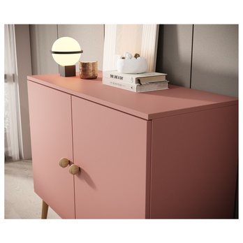 Komoda DERIA ružová 3