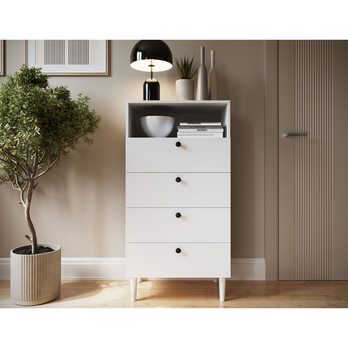 Komoda DERRY 2 biela 1