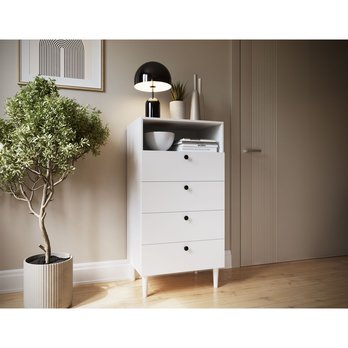 Komoda DERRY 2 biela 4