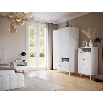 Komoda DERRY 2 biela 8