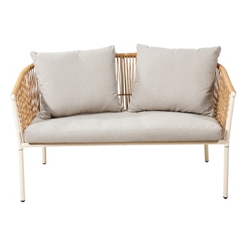 Záhradná zostava DERYL 4 béžová/prírodná 1