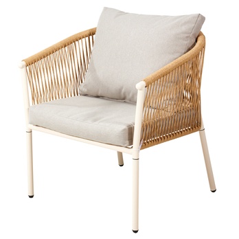 Záhradná zostava DERYL 4 béžová/prírodná 2