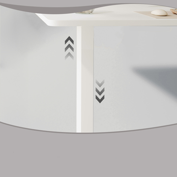 Písací stôl DESK 6 biela 5