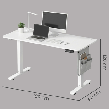 Písací stôl DESK 6 biela 6