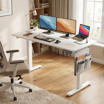 Písací stôl DESK 6 biela 1
