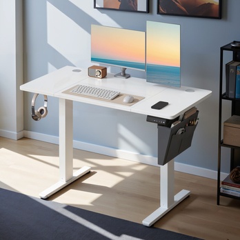 Pracovný stôl DESK biela 2