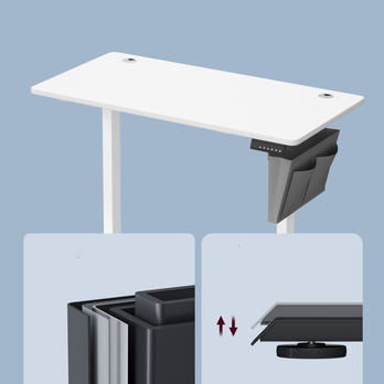 Pracovný stôl DESK biela 4