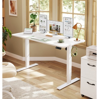 Písací stôl DESK biela 1