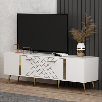 TV komoda DETAS biela 2