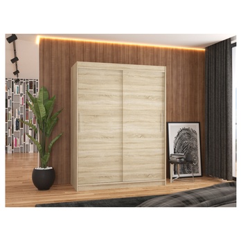 Šatníková skriňa DEVI dub sonoma 1