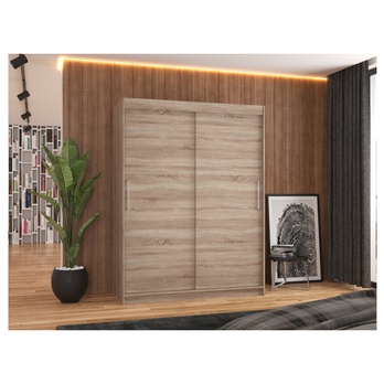 Šatníková skriňa DEVI dub truffel 1