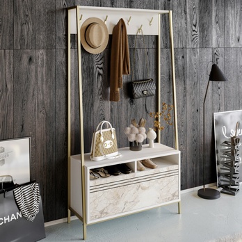 Predsieňová zostava DEVIN biela 2