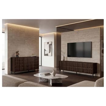 TV komoda DIAMOND 4DV dub espresso 6