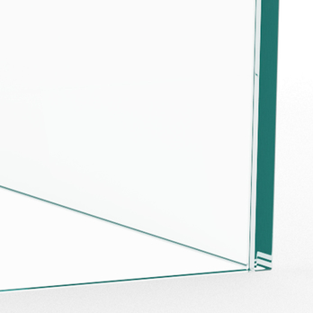 Konferenčný stolík DICE číra/krištáľovo číra, 2 ks 7