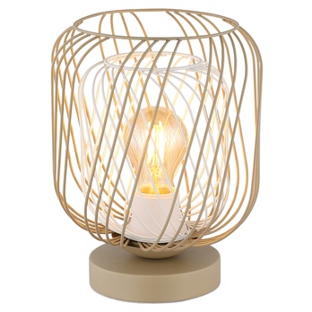Stolná lampa DICHTI piesková/biela 1
