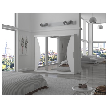 Šatní skriňa DIEM biela 3