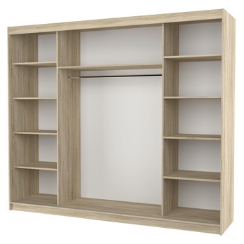 Šatní skriňa DIEM dub sonoma 2