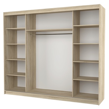 Šatní skriňa DIEM dub sonoma/biela 2