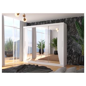 Šatní skriňa DIEM biela 1