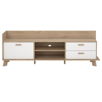TV komoda DIGBY 1 biela/dub jackson hickory 4