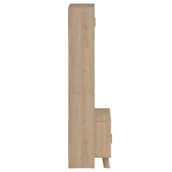 TV komoda DIGBY 2 biela/dub jackson hickory 7