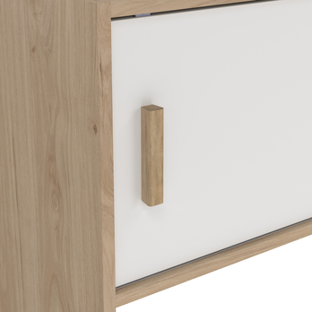 TV komoda DIGBY 2 biela/dub jackson hickory 8