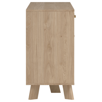 Komoda DIGBY 3 biela/dub jackson hickory 6