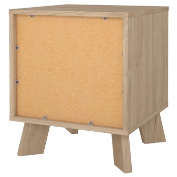 Nočný stolík DIGBY biela/dub jackson hickory 5