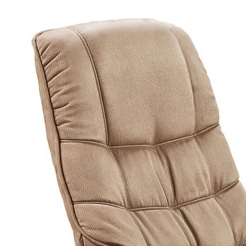 Relaxačné kreslo s podnožkou DIKSON krémová 2
