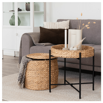 Prístavný stolík DILAO prírodná 1