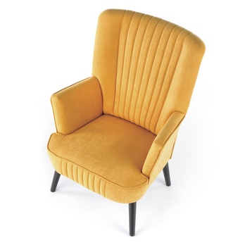 Kreslo DILGODU horčicová 1