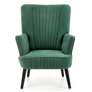 Kreslo DILGODU tmavozelená 2