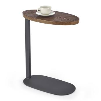 Prístavný stolík DILPHA orech/čierna 4