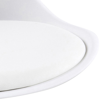 Barová stolička DIMA PU kaučukovník/biela 7