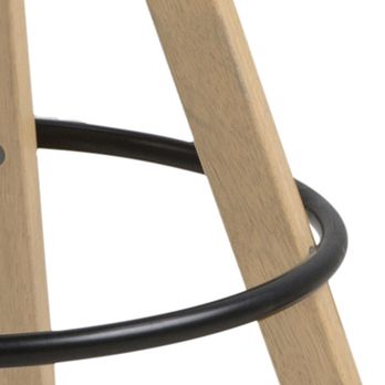 Barová stolička DIMA PU kaučukovník/biela 9