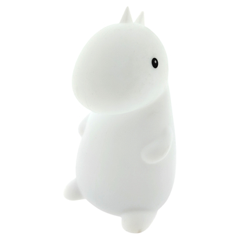 Detská nočná lampa DINO biela 2